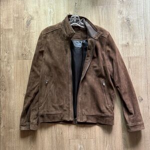 Rodd & Gunn Dark Brown Suede Jacket. Brand new. No tags. Never worn.